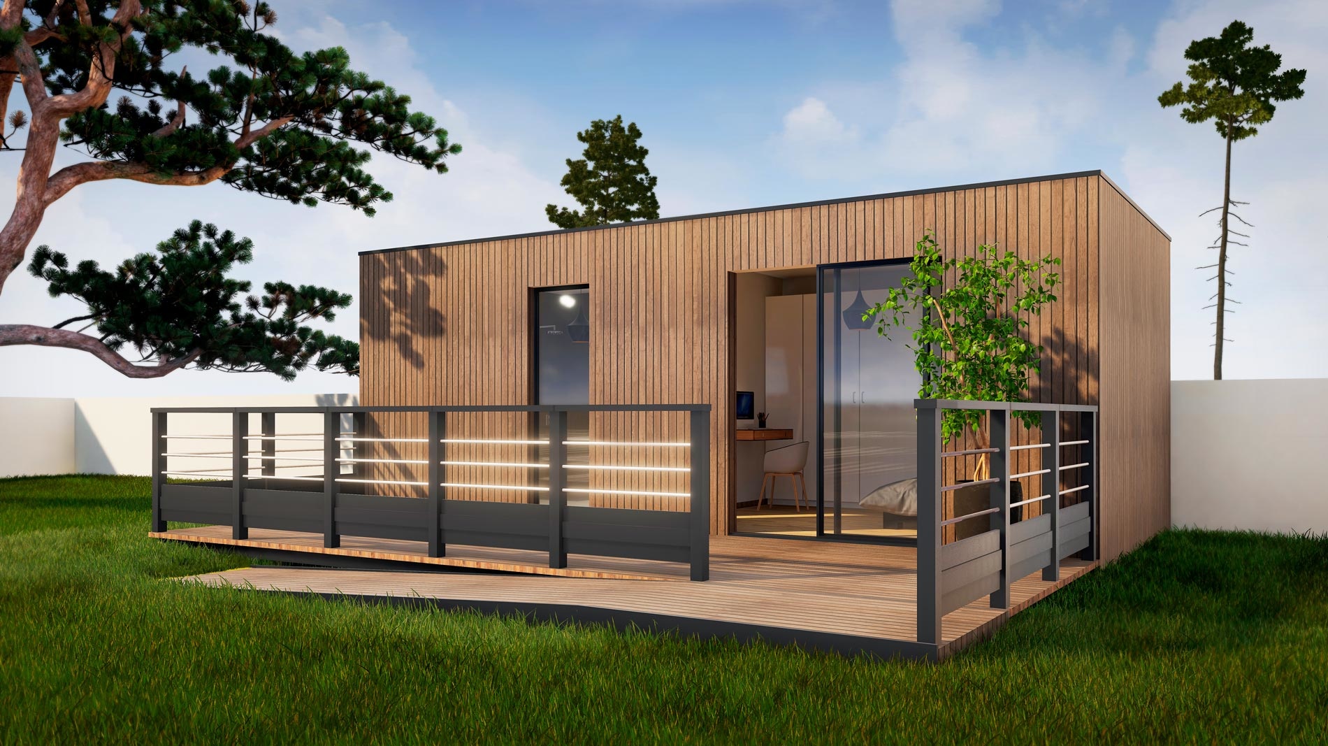 Location de bâtiment modulaire